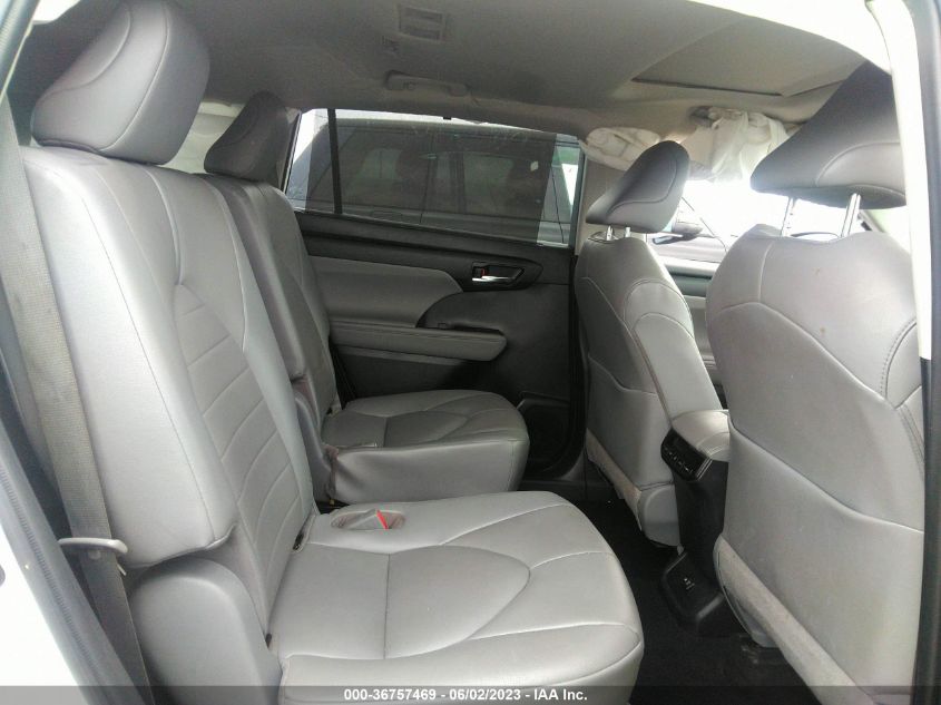 2021 TOYOTA HIGHLANDER XLE - 5TDHZRAH5MS036206