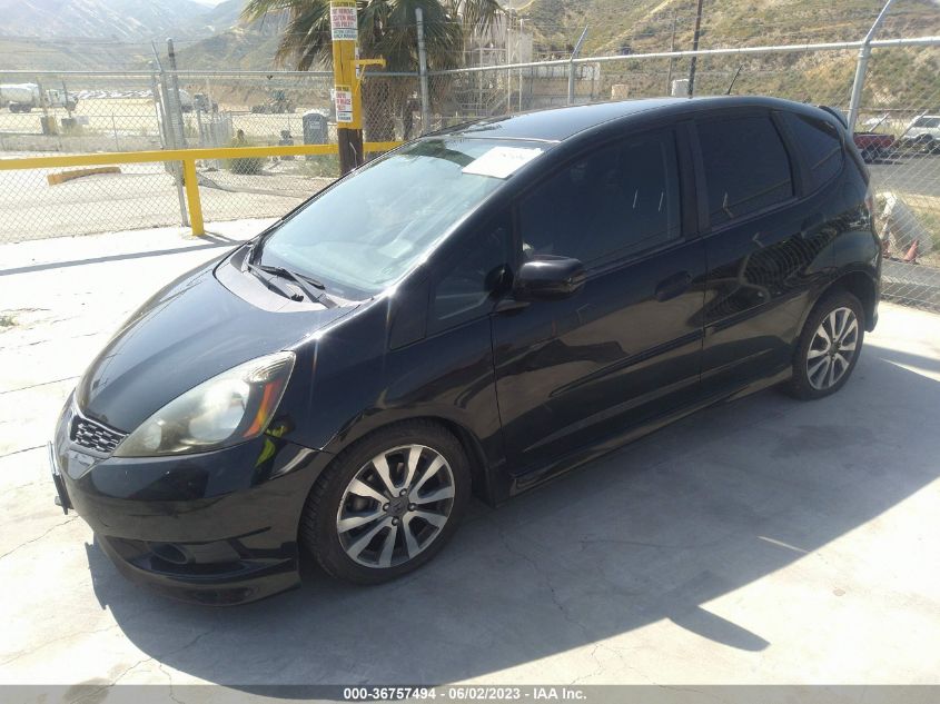 2013 HONDA FIT SPORT - JHMGE8H57DC072833