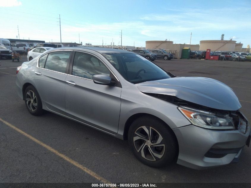 2017 HONDA ACCORD SEDAN LX - 1HGCR2F38HA157508