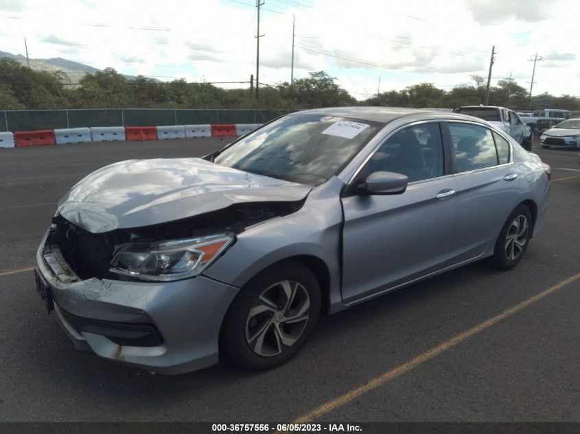 2017 HONDA ACCORD SEDAN LX - 1HGCR2F38HA157508