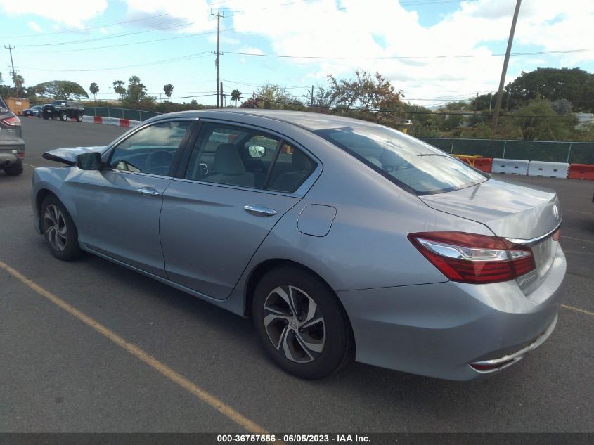 2017 HONDA ACCORD SEDAN LX - 1HGCR2F38HA157508