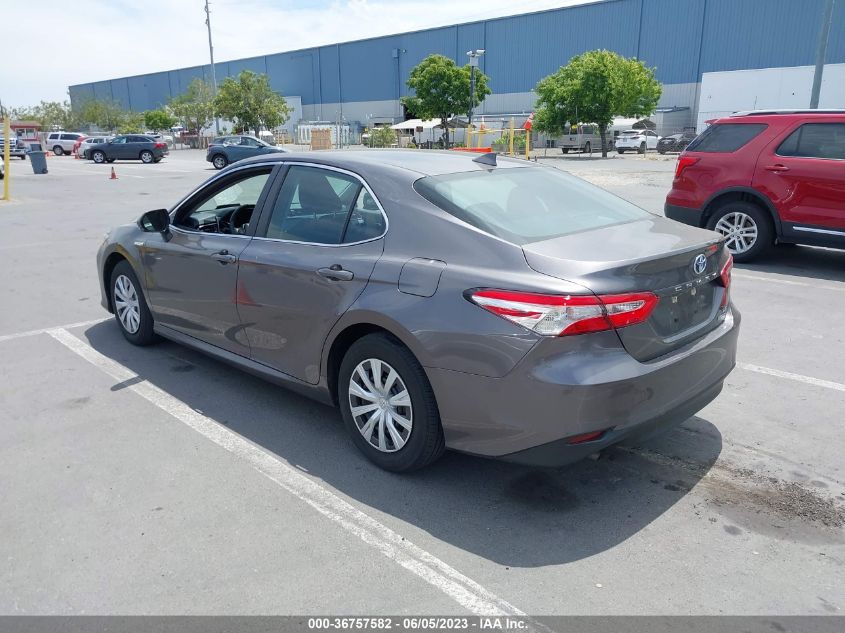 2019 TOYOTA CAMRY HYBRID - 4T1B31HK8KU517047