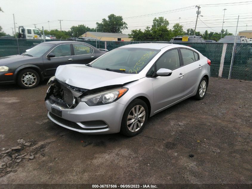 2014 KIA FORTE LX - KNAFX4A69E5145660
