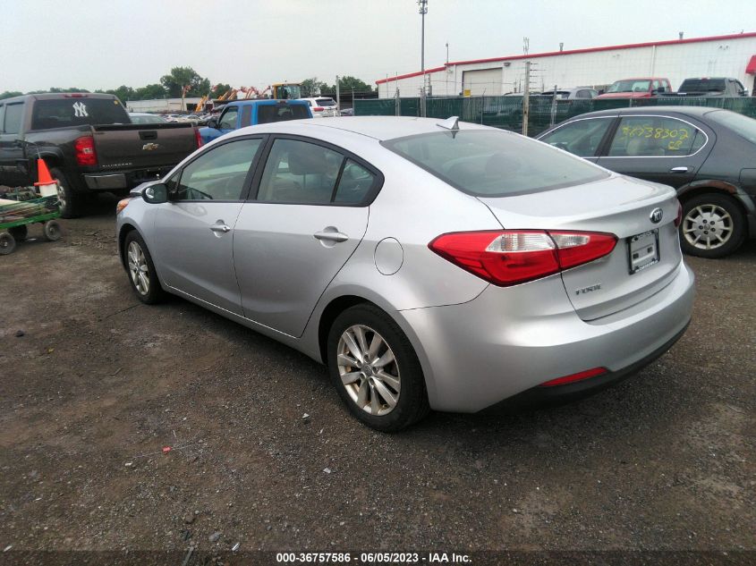 2014 KIA FORTE LX - KNAFX4A69E5145660