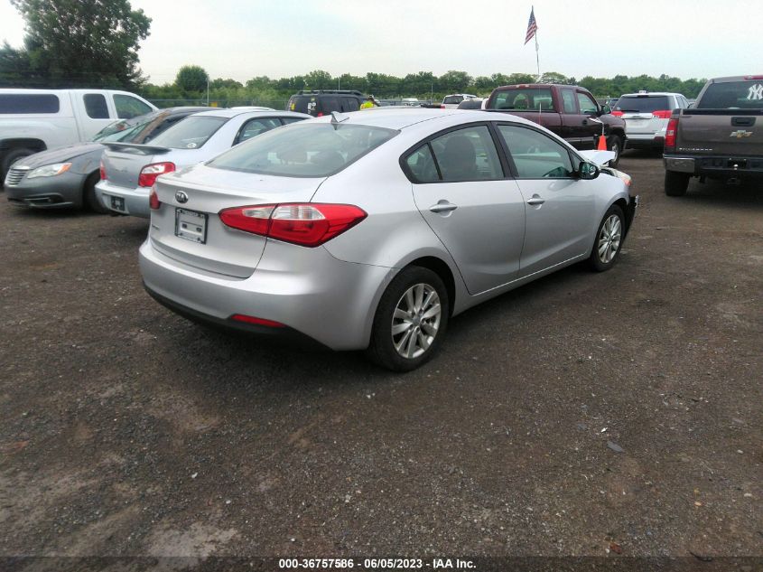 2014 KIA FORTE LX - KNAFX4A69E5145660