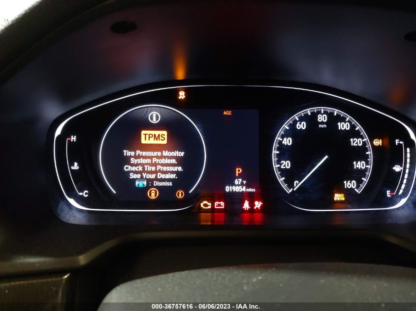 2020 HONDA ACCORD SEDAN SPORT - 1HGCV1F35LA070356