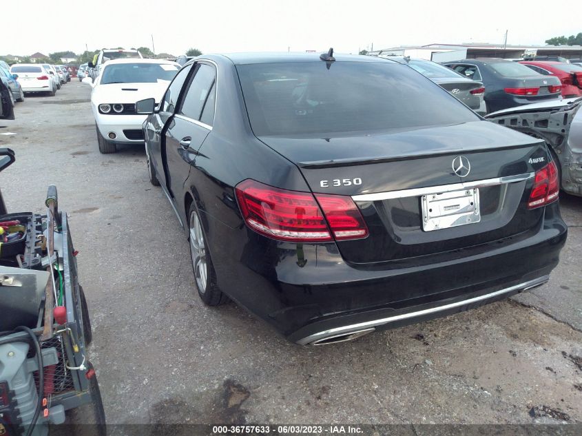 2014 MERCEDES-BENZ E-CLASS E 350 - WDDHF8JBXEA909791
