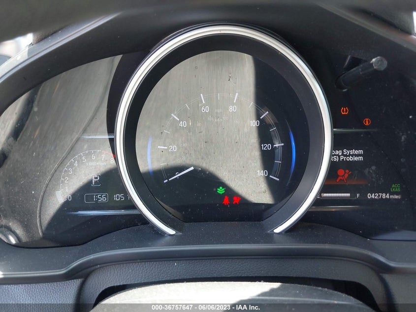 VIN 3HGGK5H87KM724463 2019 HONDA FIT EX
