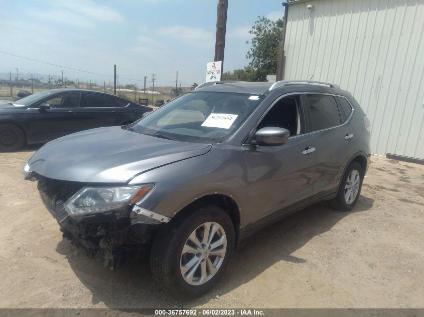 2016 NISSAN ROGUE SV - KNMAT2MT0GP593274