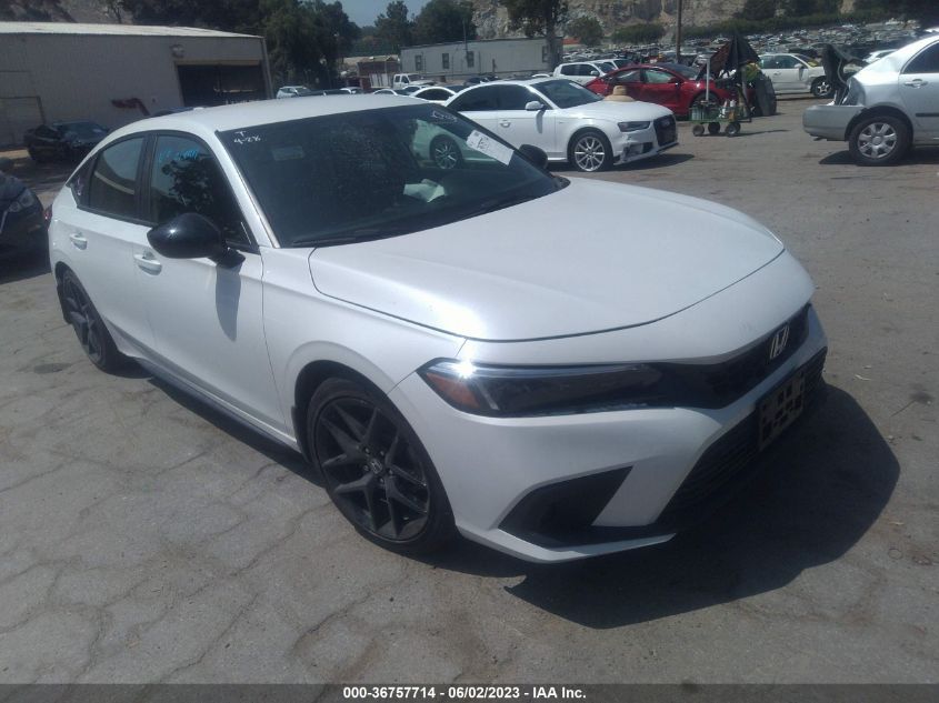 2022 HONDA CIVIC HATCHBACK SPORT - 19XFL2H80NE023820
