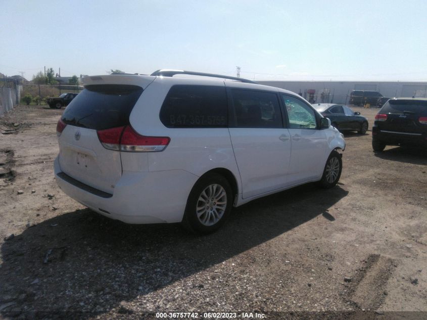 2014 TOYOTA SIENNA XLE/XLE AAS/LTD - 5TDYK3DC1ES517556