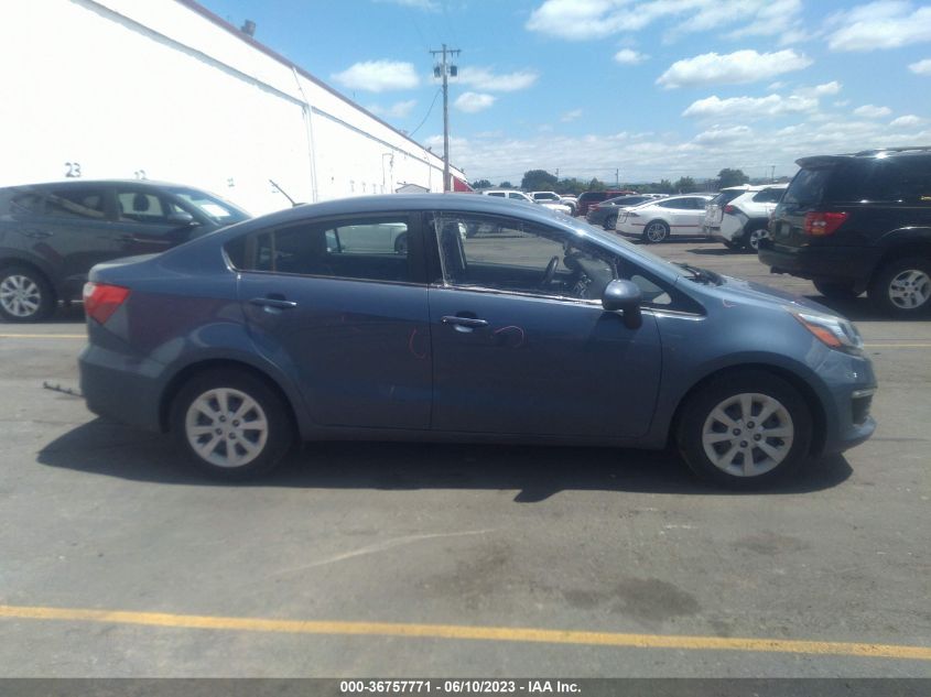 2016 KIA RIO LX - KNADM4A30G6662249