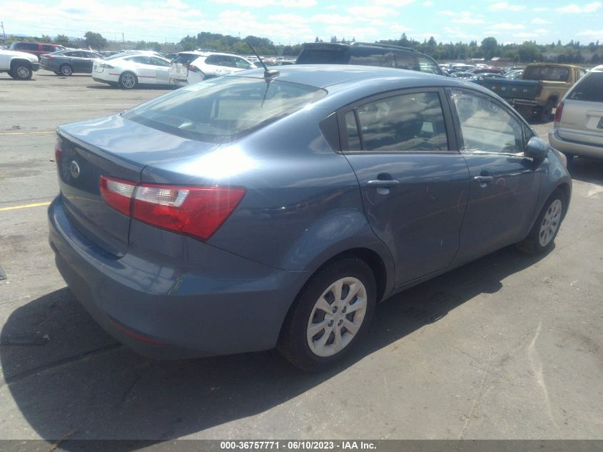 2016 KIA RIO LX - KNADM4A30G6662249