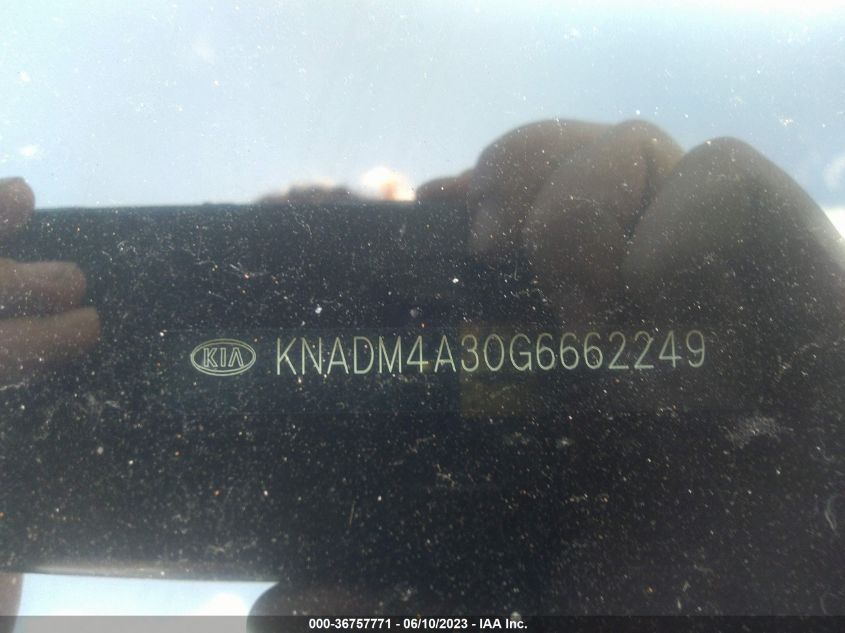2016 KIA RIO LX - KNADM4A30G6662249