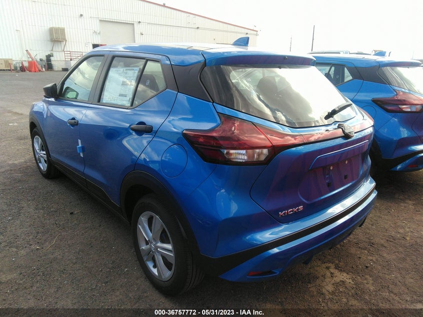 VIN 3N1CP5BV6PL534876 2023 NISSAN KICKS S