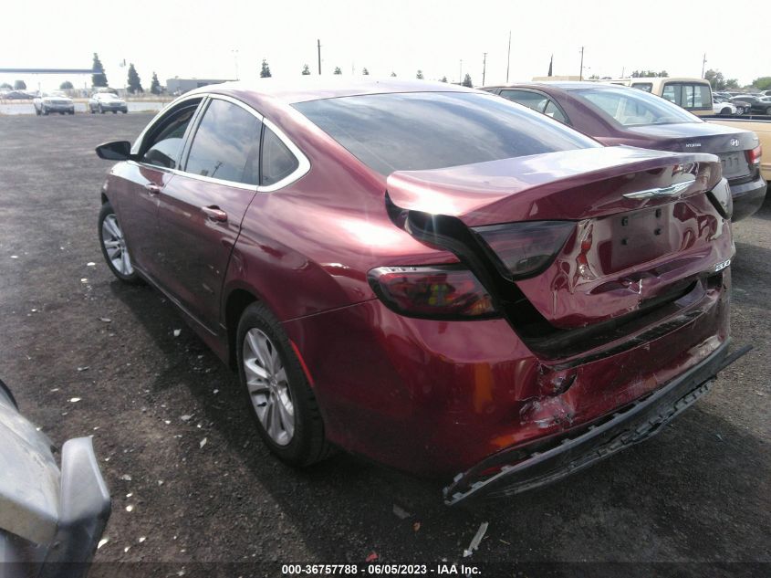 2015 CHRYSLER 200 LIMITED - 1C3CCCAB8FN703898