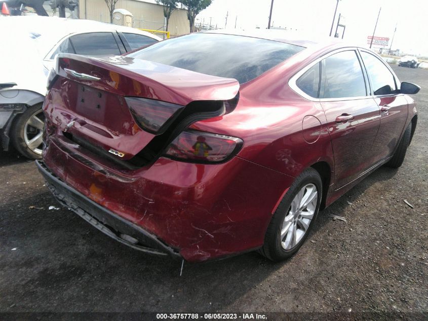 2015 CHRYSLER 200 LIMITED - 1C3CCCAB8FN703898