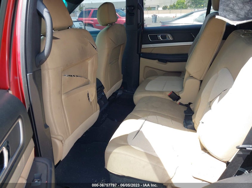 VIN 1FM5K7D85HGE13040 2017 FORD EXPLORER XLT