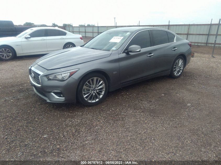 2019 INFINITI Q50 3.0T LUXE - JN1EV7AR5KM555988