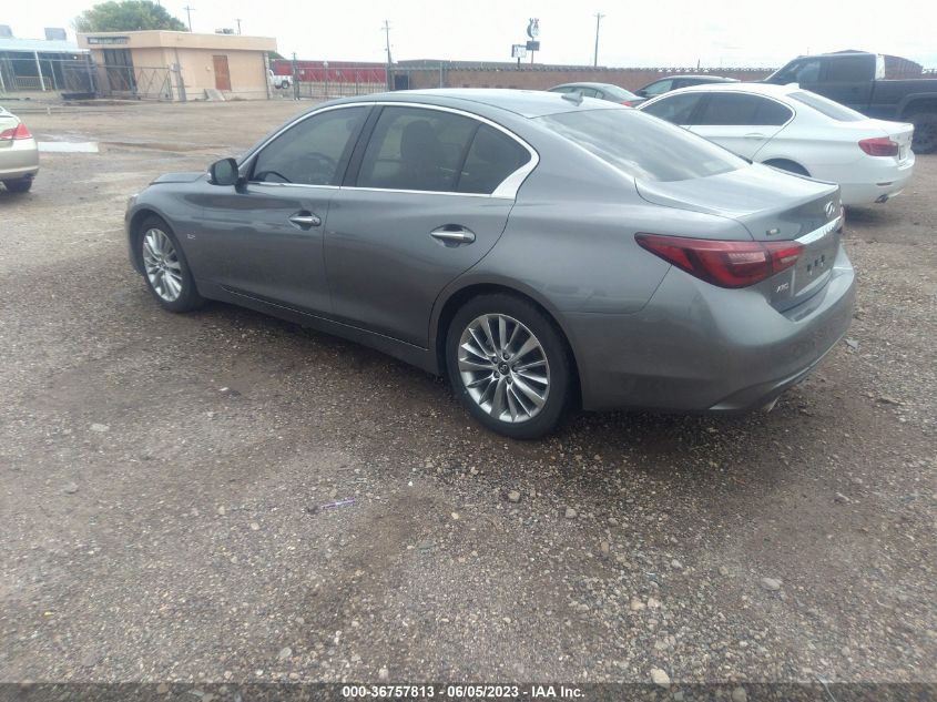 2019 INFINITI Q50 3.0T LUXE - JN1EV7AR5KM555988