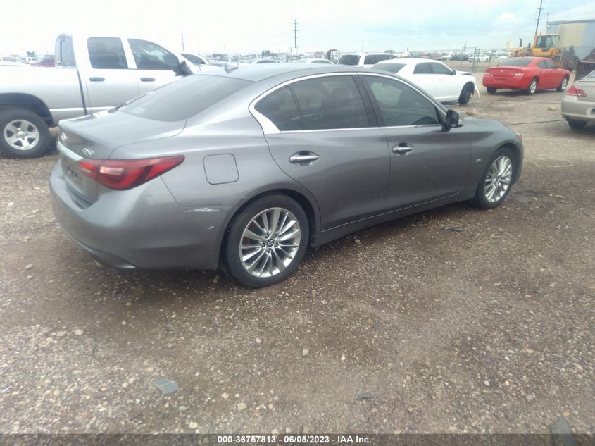 2019 INFINITI Q50 3.0T LUXE - JN1EV7AR5KM555988