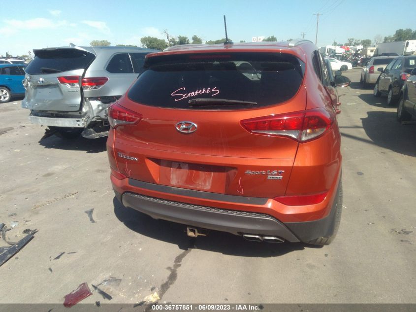 2016 HYUNDAI TUCSON LIMITED/SPORT AND ECO/SE - KM8J3CA2XGU200654