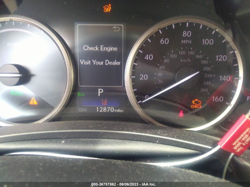 2020 LEXUS NX NX 300H - JTJGJRDZ4L5006378