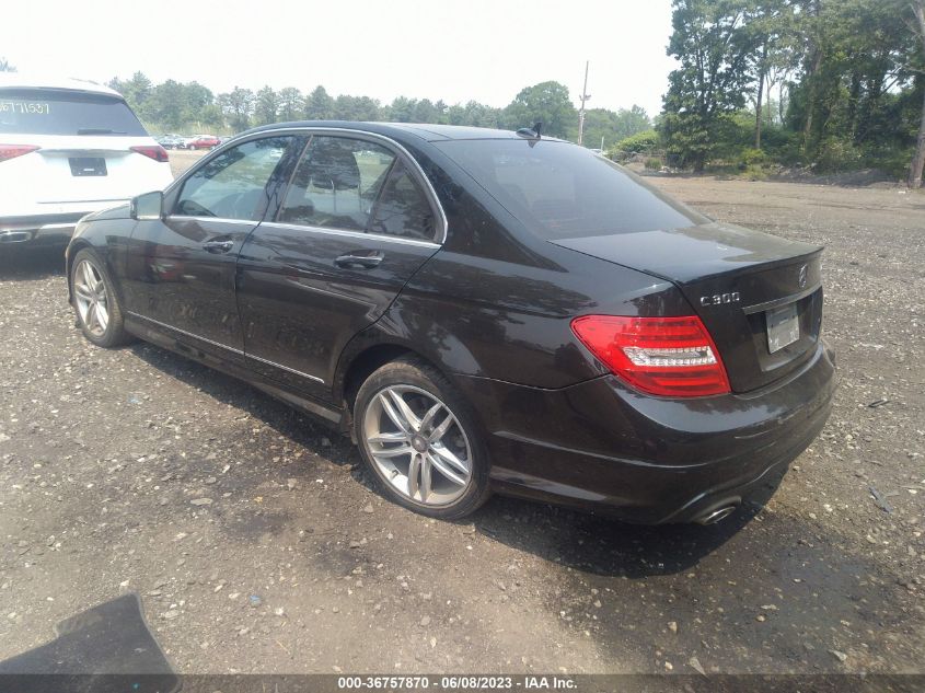 2014 MERCEDES-BENZ C-CLASS C 300 - WDDGF8AB8EA928108