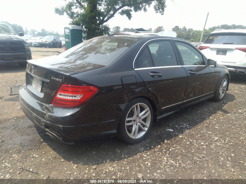 2014 MERCEDES-BENZ C-CLASS C 300 - WDDGF8AB8EA928108
