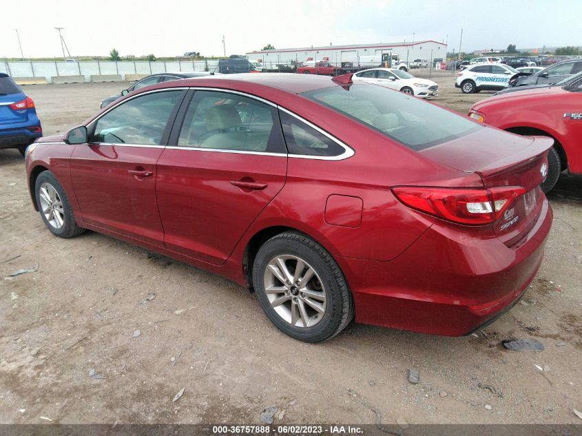 2016 HYUNDAI SONATA 2.4L SE - 5NPE24AF6GH271247