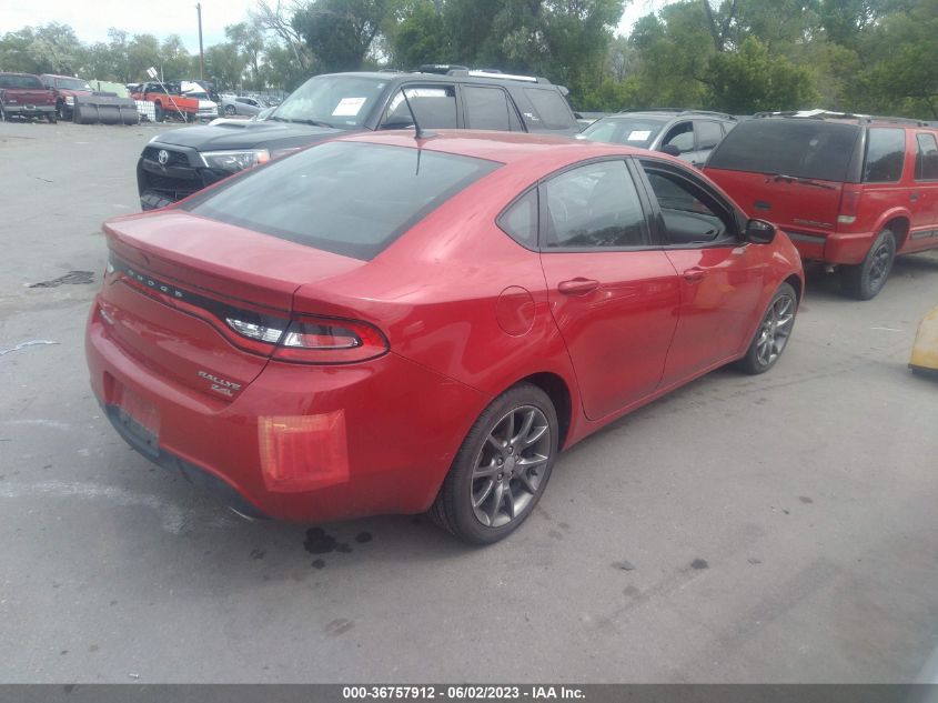 2014 DODGE DART SXT - 1C3CDFBBXED697300