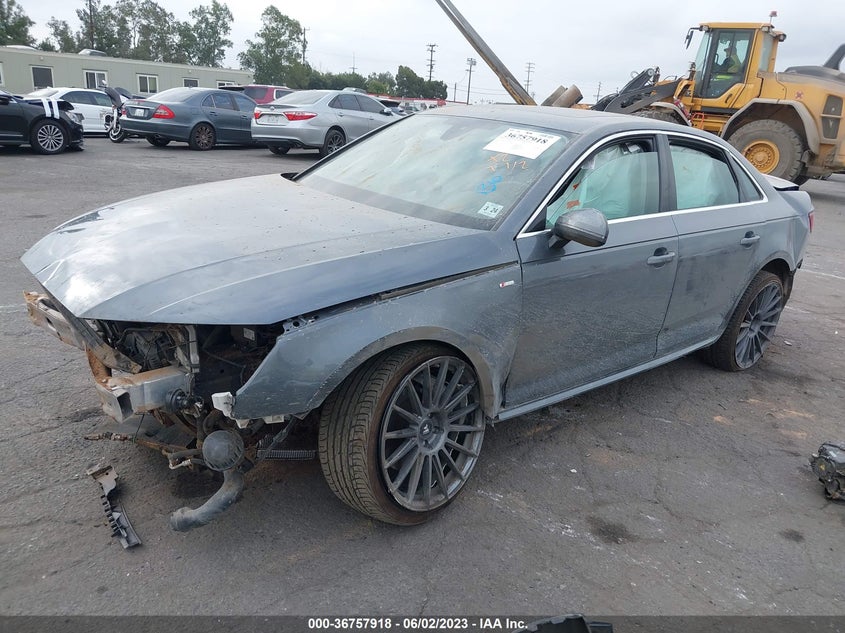 VIN WAUDNAF42KA022286 2019 AUDI A4 PREMIUM