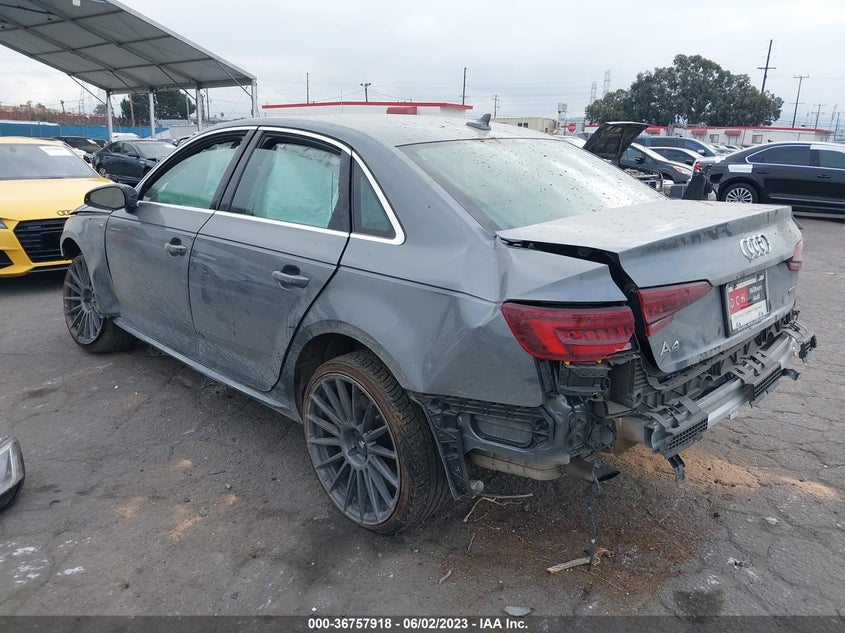 VIN WAUDNAF42KA022286 2019 AUDI A4 PREMIUM