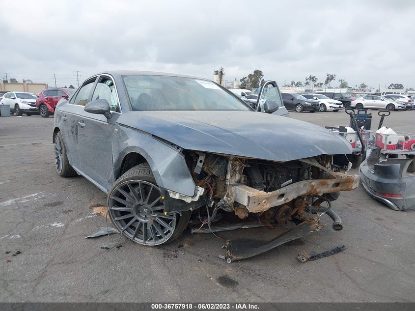 VIN WAUDNAF42KA022286 2019 AUDI A4 PREMIUM