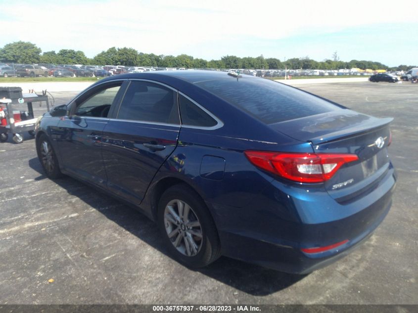 2015 HYUNDAI SONATA 2.4L SE - 5NPE24AF1FH199176