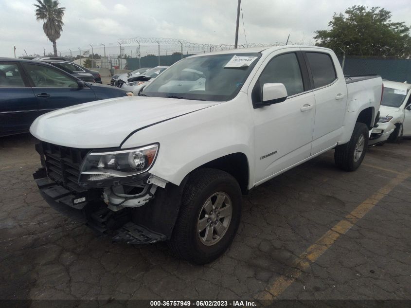 2020 CHEVROLET COLORADO 2WD WORK TRUCK - 1GCGSBENXL1245640