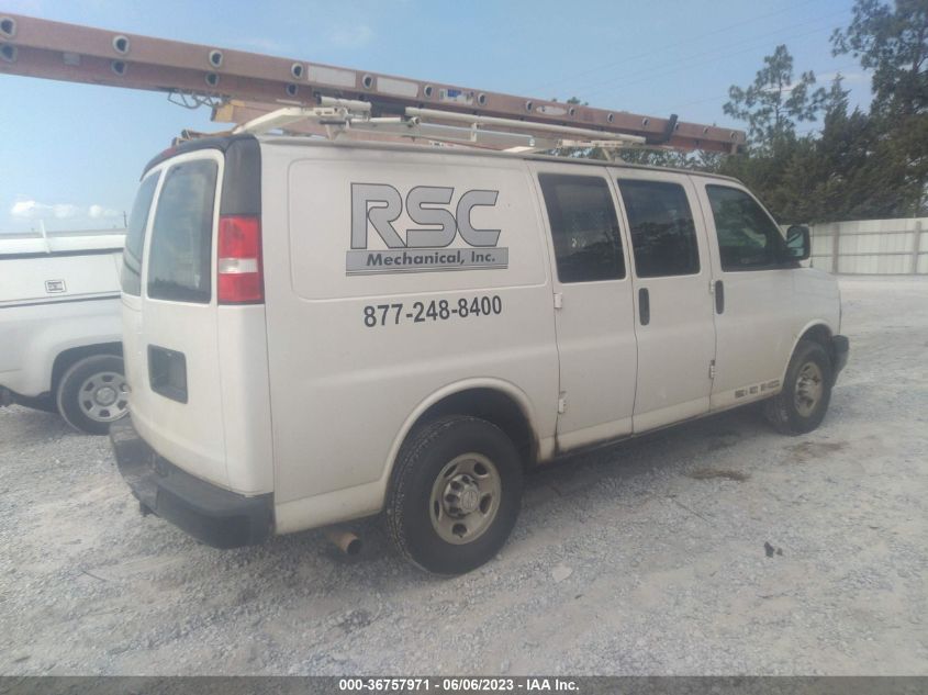 2018 CHEVROLET EXPRESS CARGO VAN - 1GCWGAFP9J1308053