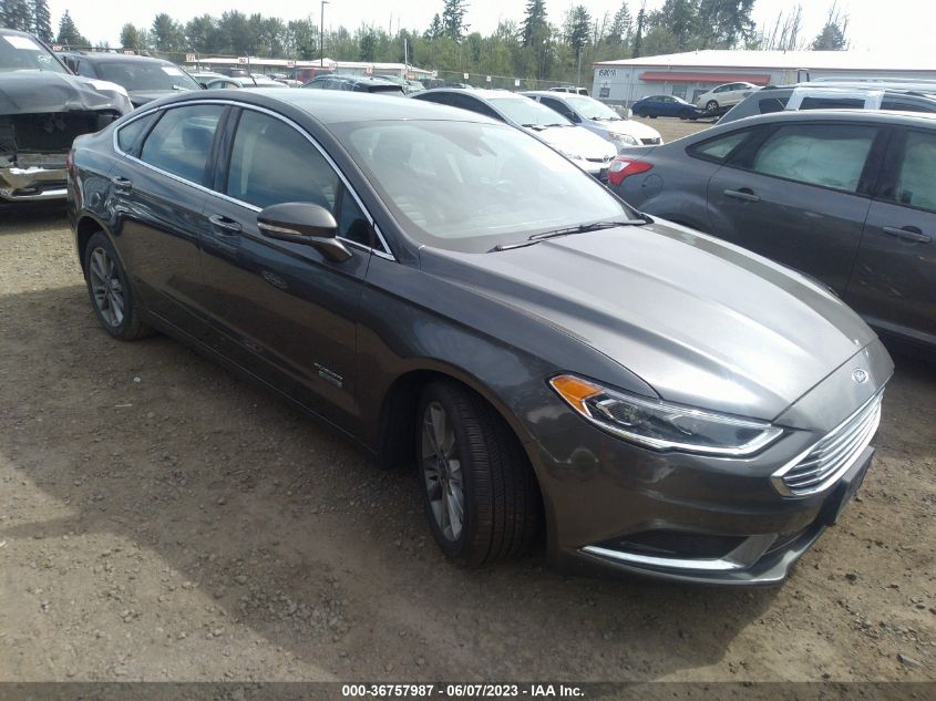 3FA6P0PU3JR262441 FORD FUSION ENERGI SE 2018