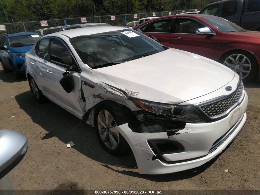 2015 KIA OPTIMA HYBRID EX - KNAGN4AD5F5088450