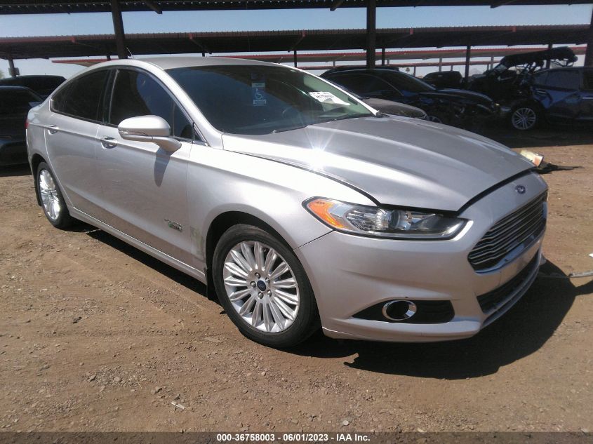2016 FORD FUSION ENERGI SE LUXURY - 3FA6P0PU1GR157521