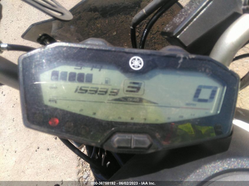 2015 YAMAHA FZ07 C JYARM06Y5FA001121