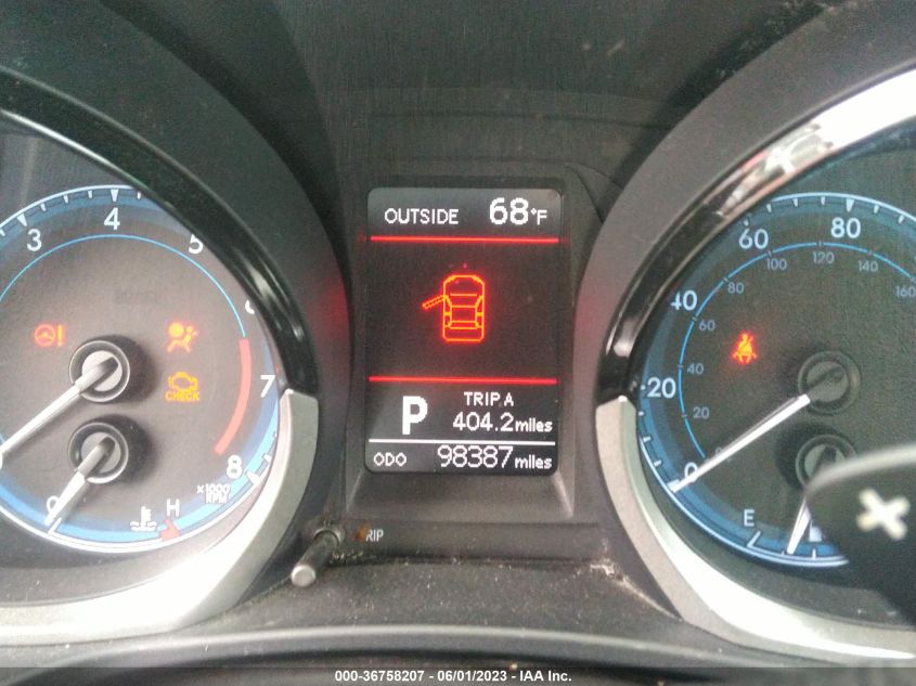 2016 TOYOTA COROLLA L/LE/S/S PLUS/LE PLUS - 5YFBURHE7GP511559