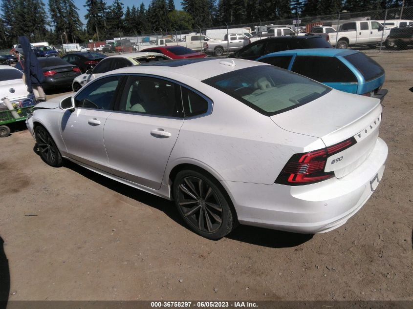 2021 VOLVO S90 MOMENTUM LVYA22MK3MP196141