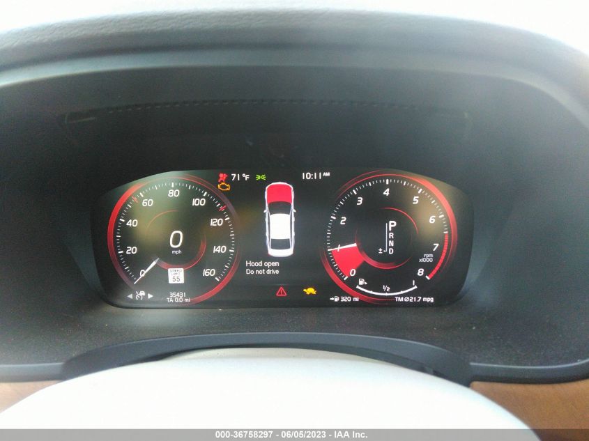 2021 VOLVO S90 MOMENTUM LVYA22MK3MP196141