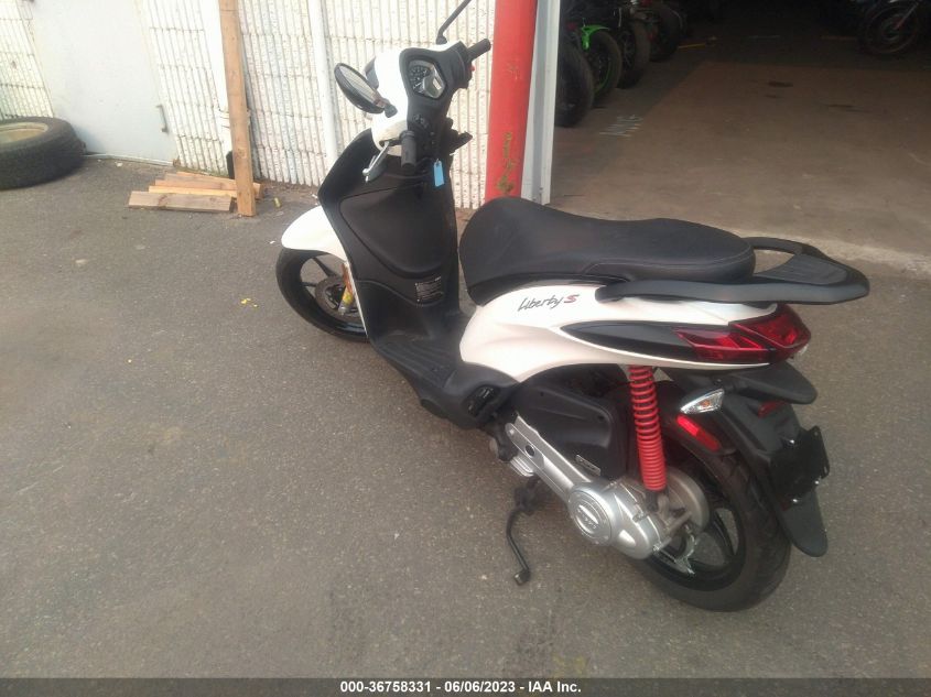 2022 PIAGGIO LIBERTY 50/50 S ZAPC546BXN7002172