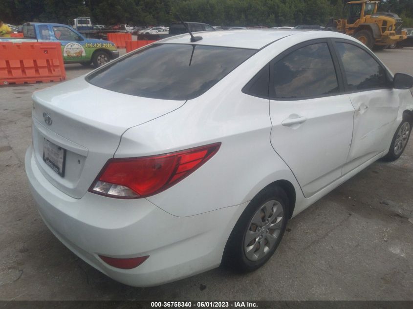 2016 HYUNDAI ACCENT SE - KMHCT4AE1GU147951
