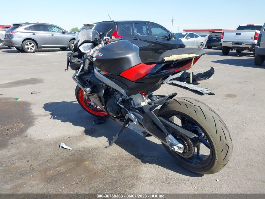 2022 APRILIA RS 660 ZD4KSUG07NS000013