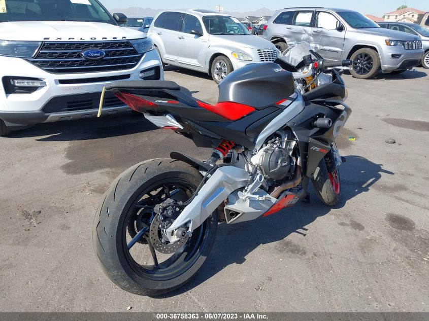 2022 APRILIA RS 660 ZD4KSUG07NS000013