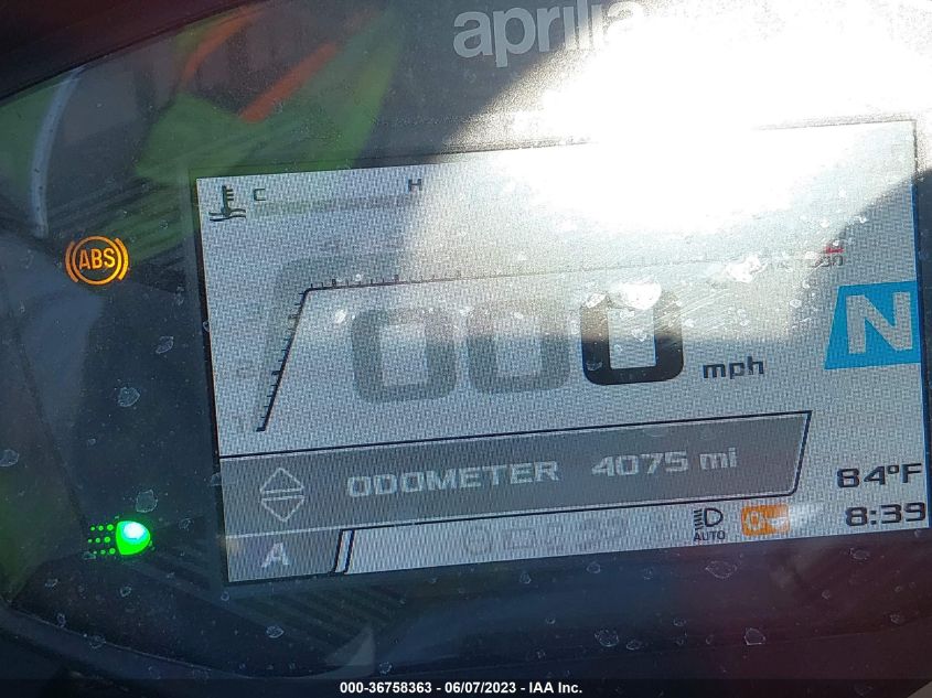2022 APRILIA RS 660 ZD4KSUG07NS000013