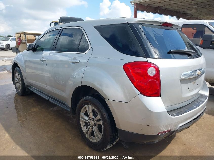 2013 CHEVROLET EQUINOX LS - 2GNALBEK3D6425380